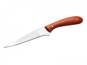 Vermillion handle. 5" blade.